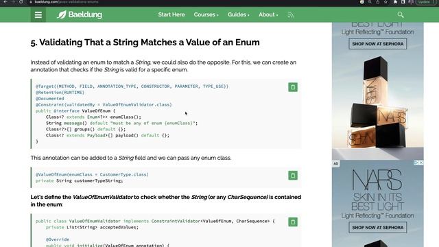 CRUD Angular + Spring | 57: Validando Enums com Java Bean Validations смотреть онлайн