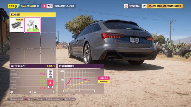Forza Horizon 5| 2021 Audi RS6-R Avant Customization! смотреть онлайн