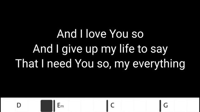 Take All Of Me - Hillsong Worship Lyrics And Chords