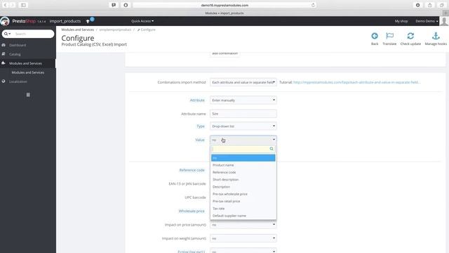 Prestashop Product Catalog (CSV, Excel) Import Module v.4.0 смотреть онлайн