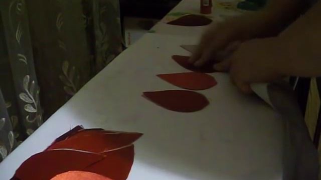 ✄✄ Украшения для штор/Украшения штор цветами своими руками/Гирлянда Часть 1 . ✄✄ смотреть онлайн