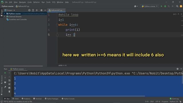 Python Lecture 10 : How to use while loop in python full tutorial смотреть онлайн