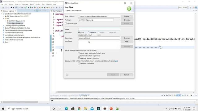 Constructor method reference Java 8 | Java Method Reference and Constructor Reference | Hindi смотреть онлайн