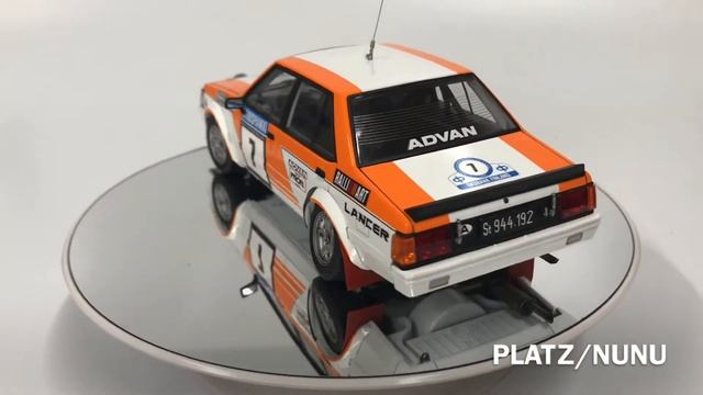 PLATZ/NUNU 1/24 Mitsubishi Lancer Turbo '82 Rally of 1000 Lakes смотреть онлайн