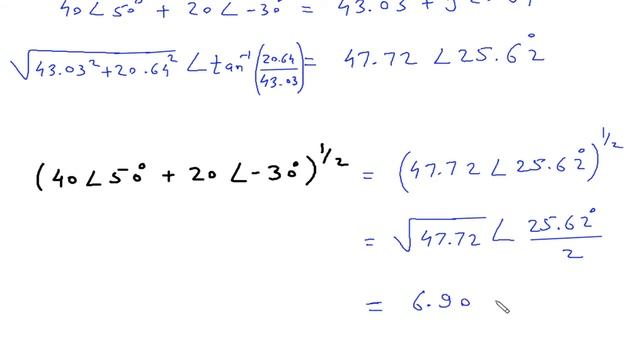 Evaluate these complex numbers | Sinusoids and Phasors | Circuit Analysis смотреть онлайн