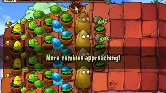 completing roof survival with unlimited sun in pvz 1! смотреть онлайн