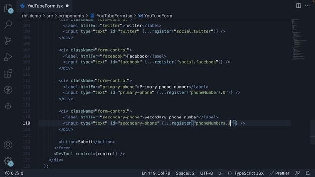 React Hook Form Tutorial - 14 - Arrays смотреть онлайн
