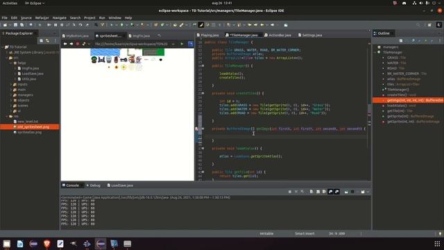 Java Game Development TUTORIAL - Episode #10 MORE SPRITES смотреть онлайн