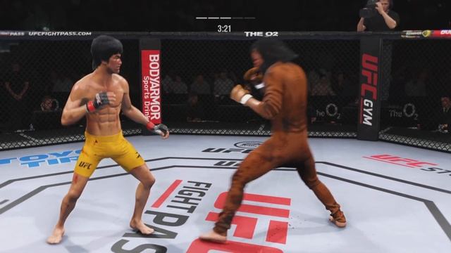 UFC4 Bruce Lee vs Baba Khan EA Sports UFC 4 PS5 смотреть онлайн