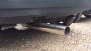 Глушитель сааб 9000  2.3 турбо на ваз прямоток