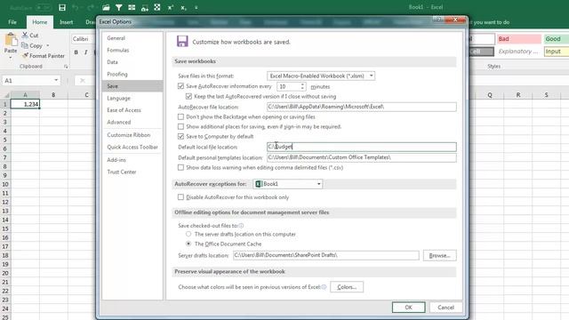 Excel File Location: Default File Open Location - Episode 2179 смотреть онлайн