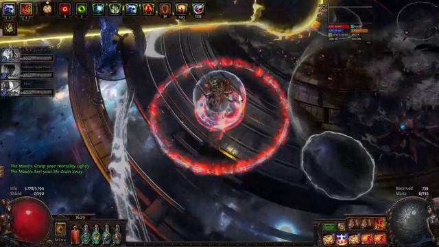 Maven's Invitation: The Feared (80% quant) RF + Fire Trap Elementalist The Forbidden Sanctum HC смотреть онлайн