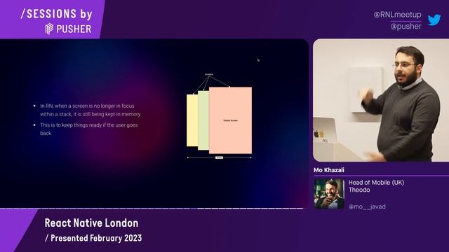 Reducing Load Times on Low-End Devices in RN - Mo Khazali - React Native London February 20223 смотреть онлайн