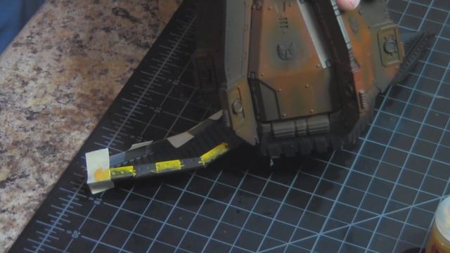 How to paint Hazard Lines on a Drop Pod смотреть онлайн