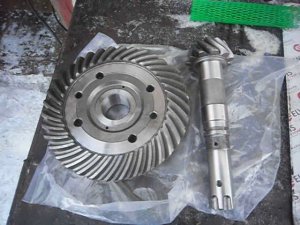 минитрактор ДОНГ фенг 244.ремонт переднего моста