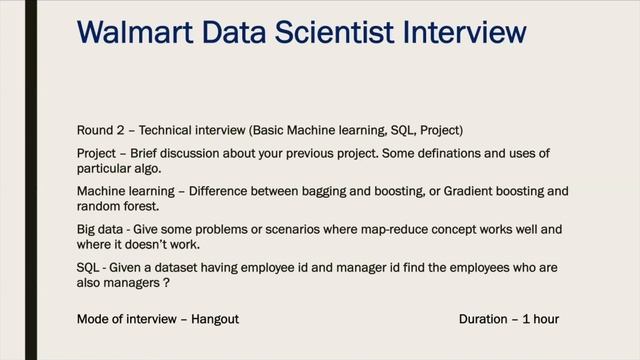 Walmart Data Science Interview Questions | Part 3 | Crack Analytics Interview | The Data Monk смотреть онлайн