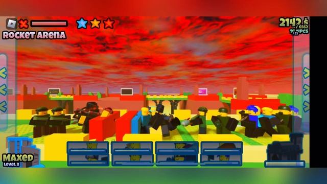 The Battle Bricks Roblox Rocket Arena Tumore Mode 3 Stars! смотреть онлайн