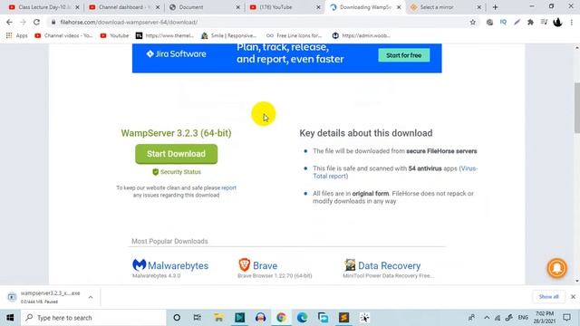 wamp 32 Bit and 64bit Download for Windows XP, Vista, 7, 8 and 10 | Wamp Server on Windows 10 смотреть онлайн