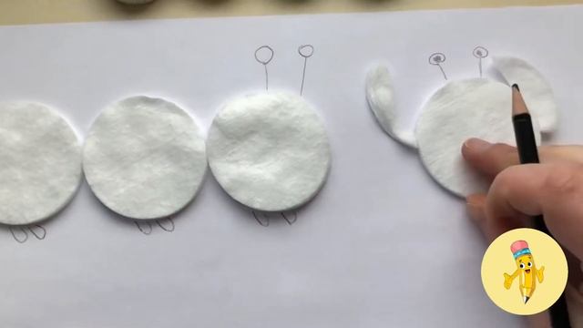 Картинки из ватных дисков. Необычное рисование пипеткой смотреть онлайн