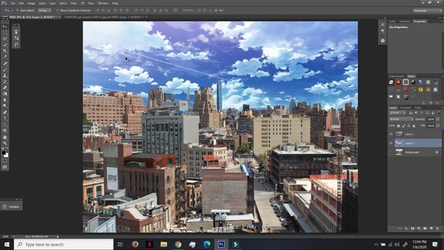 Anime photo effect in Photoshop Makoto Shinkai in 4 minutes tutorial (Easy) смотреть онлайн