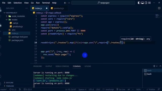 Building REST API using Node.js & Express and upload it on vercel. смотреть онлайн