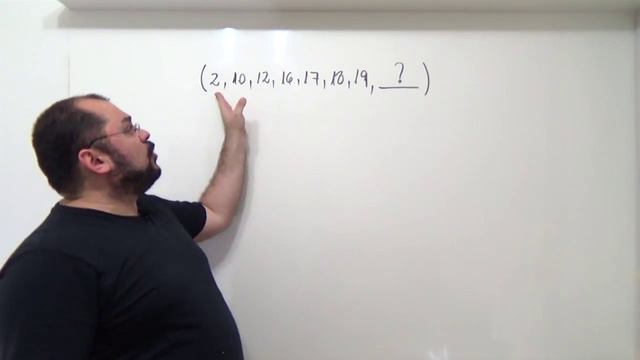 Quem é o próximo número da sequência? ( 2, 10 , 12, 16, 17, 18,19, ? ) смотреть онлайн