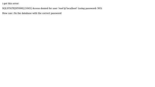 Magento: Access denied for user 'root'@'localhost' (2 Solutions!!) смотреть онлайн