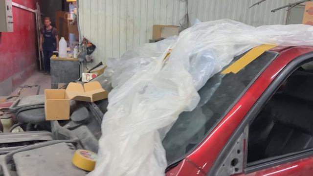 BMW 5 e39 покраска и восстановление смотреть онлайн