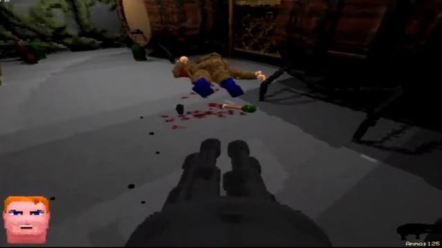 THE BEST WOLFENSTEIN GAME EVER! Let's play Voxelstein 3D! смотреть онлайн