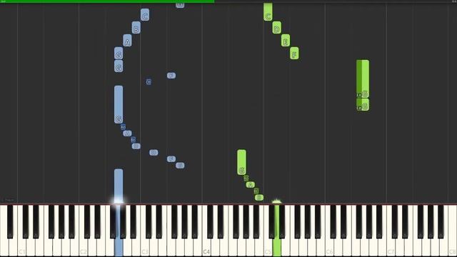 Wario Land - Super Mario Land 3 - Train Stage (Synthesia Tutorial) смотреть онлайн