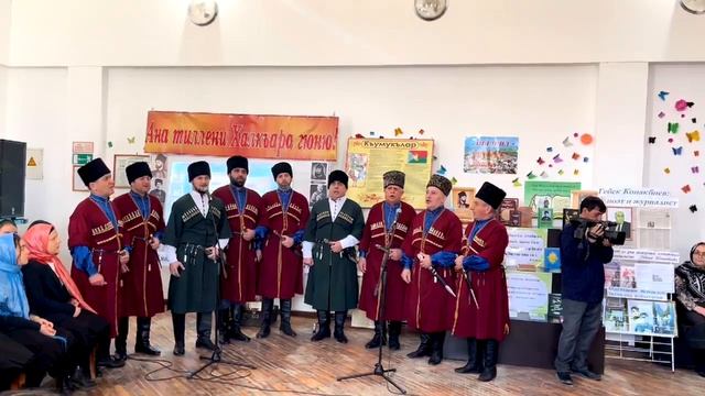 Народный мужской хор имени Агая Капланова . Карабудахкент. смотреть онлайн