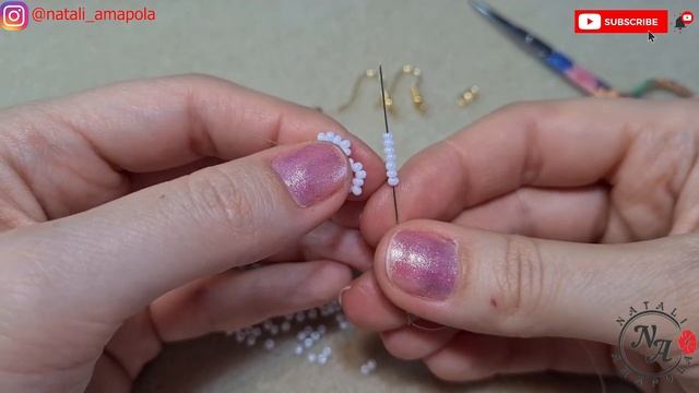 Earrings snowflakes/Bead earrings/Diy earrings/beaded snowflakes/Серьги-СНЕЖИНКИ из бисера/Серьги смотреть онлайн