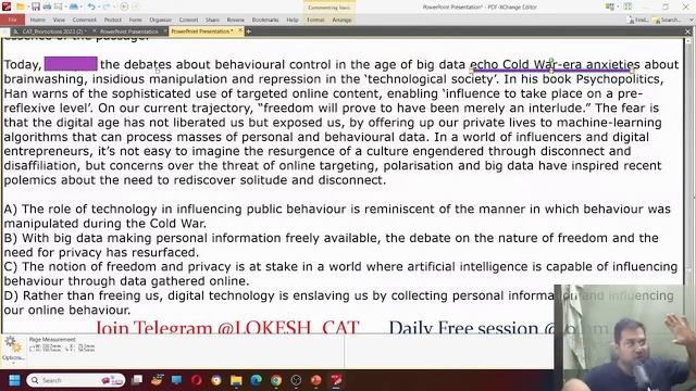 Para Based Questions | Episode- 01 | VARC | CAT 2023 | Lokesh Sharma смотреть онлайн