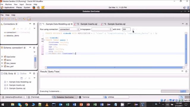Cassandra Database Set-Up in DataStax Enterprise Sandbox смотреть онлайн