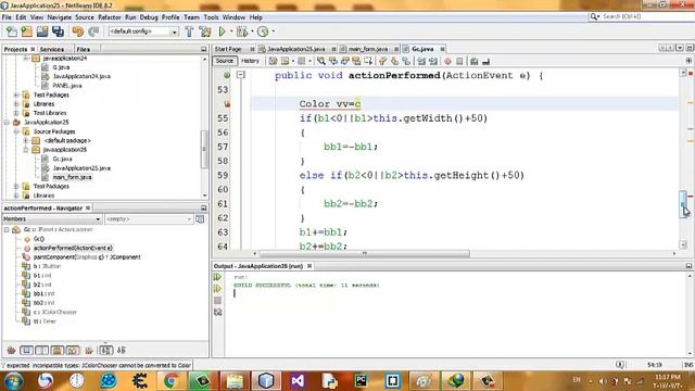 64 - Java Course Level 3 (Animations ,Timer and Repaint Part 3) смотреть онлайн
