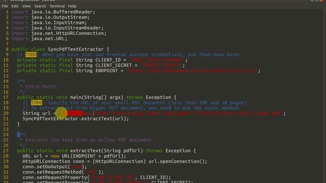 How to extract text from PDF in Java смотреть онлайн