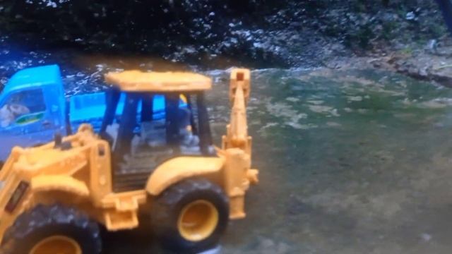 Mini Tractor Washing Rain Fall Water | Jcb 5cx | Auto Rickshaw | Jcb Washing | Suraj technical смотреть онлайн