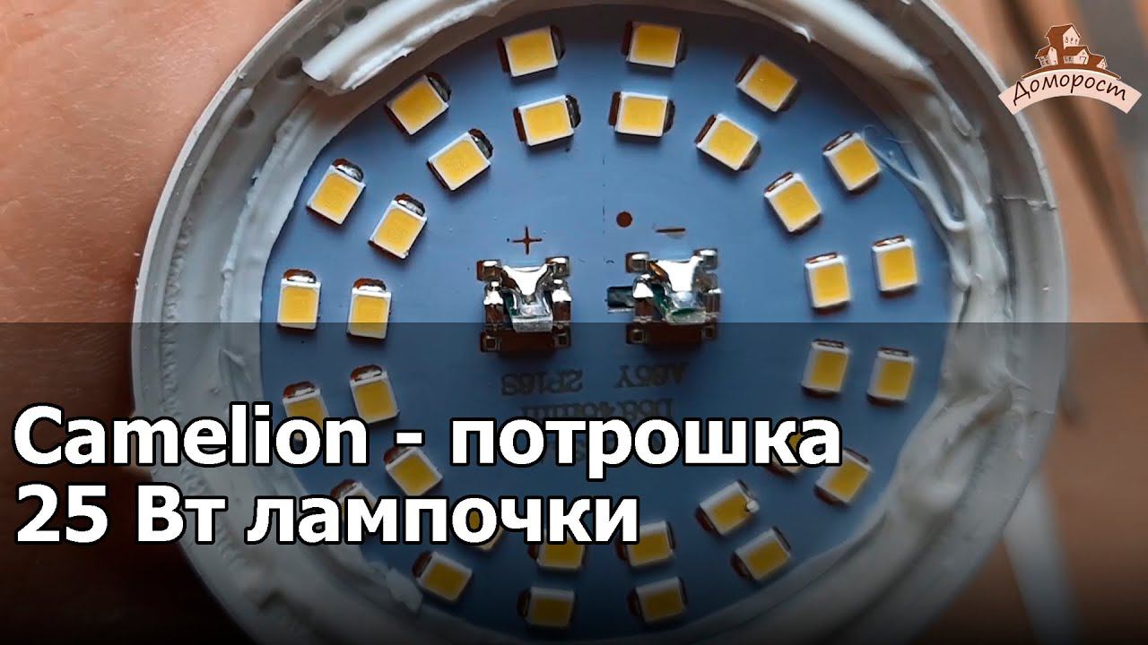 Внутренний мир Camelion A65 25 Вт E27 смотреть онлайн