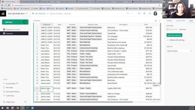 Expense Tracking: Grist v. Excel - June 16, 2022 смотреть онлайн