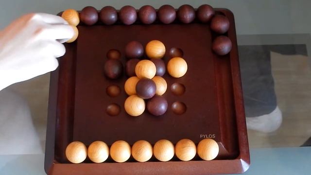 Pylos (Pyraos): Gameplay Two (Advanced Rules) - EG смотреть онлайн