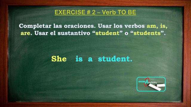 Ejercicios de Ingles # 2 (verbo ser - star) - VERB TO BE смотреть онлайн