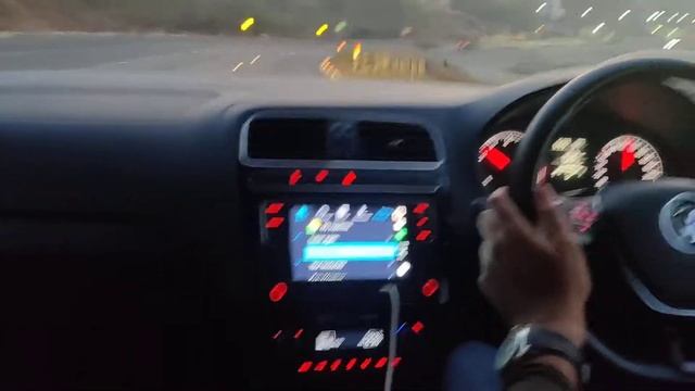 Driving the beast #vwpolo . Baroda udaipur highway . смотреть онлайн