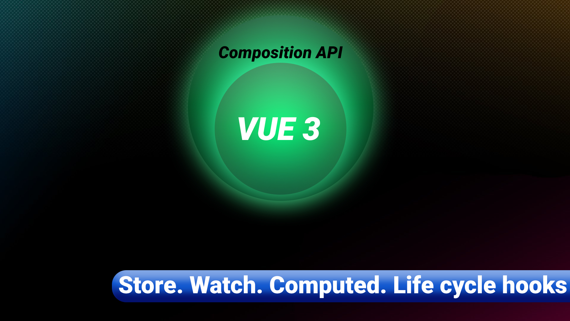 VUE 3 / Composition API. Store. Watch. Computed. Life cycle hooks смотреть онлайн
