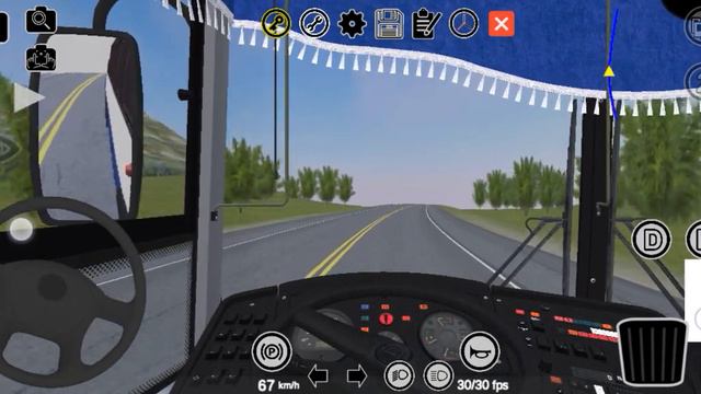 Proton Bus Simulator Road LIAZ 5256.58 маршрут 5511