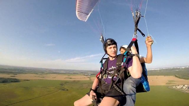 Полет на параплане | Paragliding смотреть онлайн