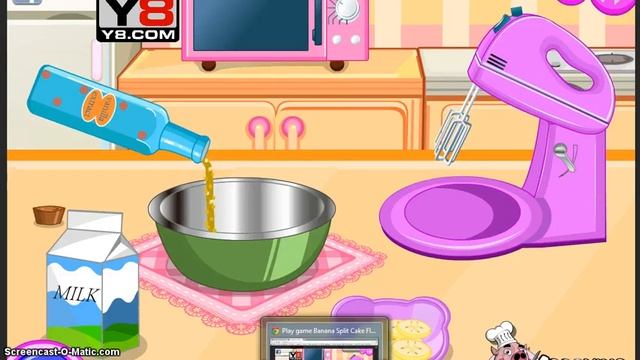 готовим бананавый пирог на сйте y8 com смотреть онлайн