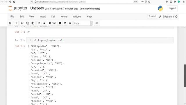NLTK Tutorial 06: Parts of Speech (POS) Tagging | POS Tagging смотреть онлайн