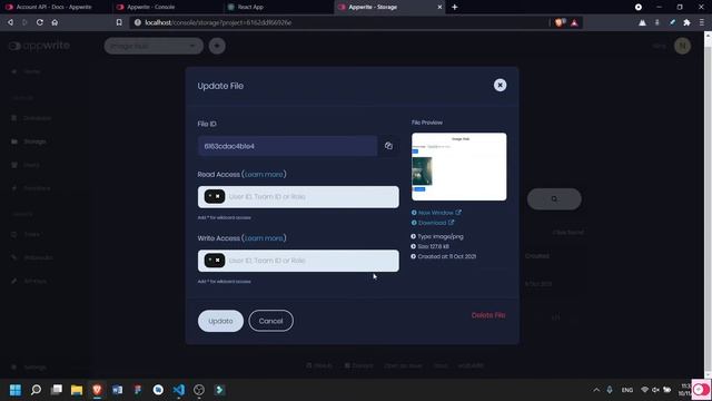 #10 - Upload & View Image (File Storage) - Appwrite with Web. смотреть онлайн