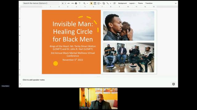 Invisible Man (Author: Ralph Ellison): Healing Circle for Black Men смотреть онлайн
