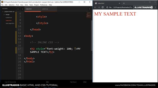 Part 8: INLINE CSS - HTML and CSS Tagalog Tutorial | Illustrados смотреть онлайн